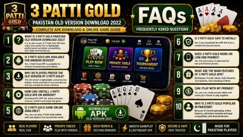 3 Patti Gold Pakistan Old Version Download 2022 APK Download for Android Pakistani Players